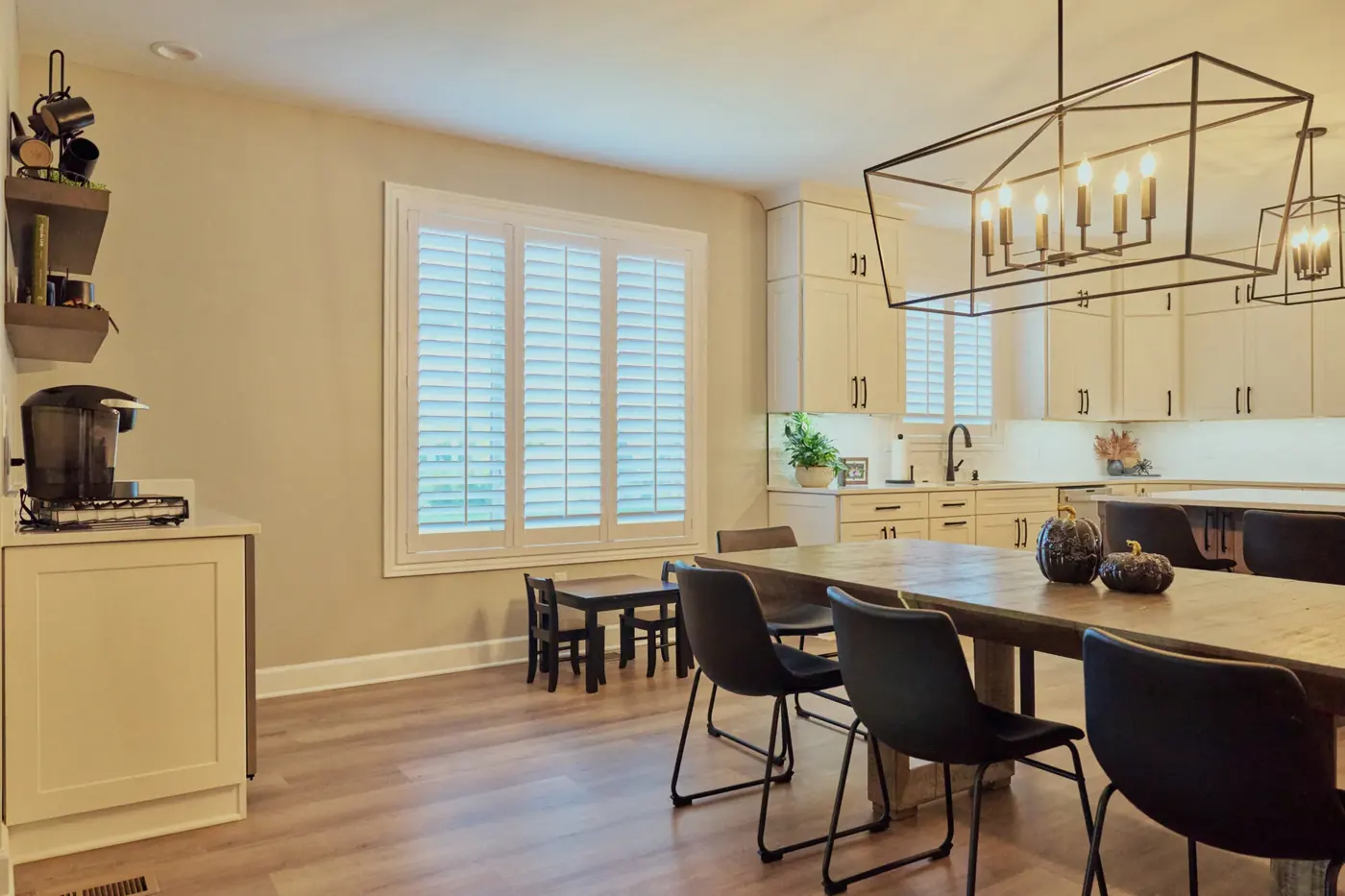 Cellular shades in a Bargersville living room