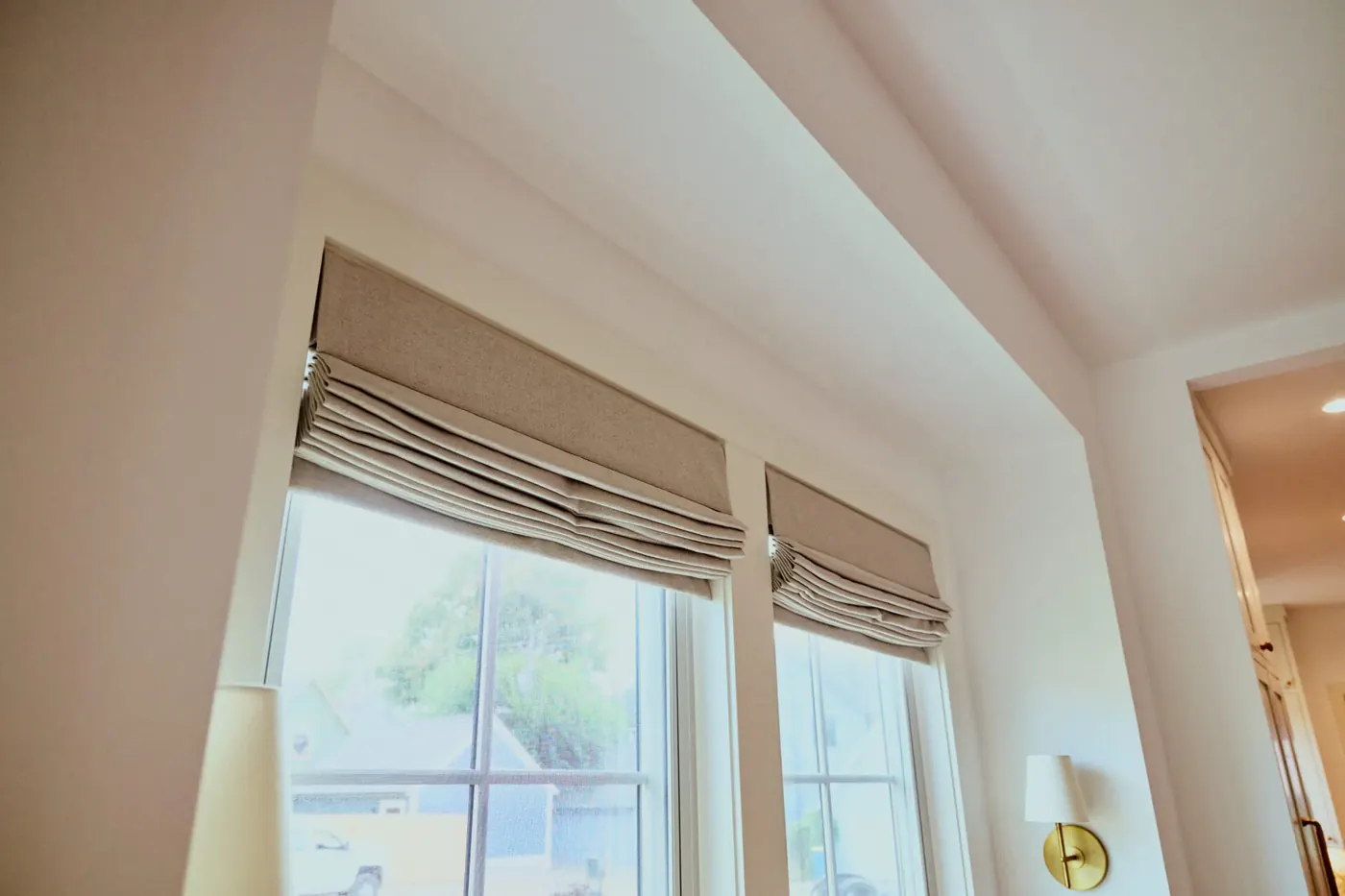 Custom shades measured and installed in Bargersville