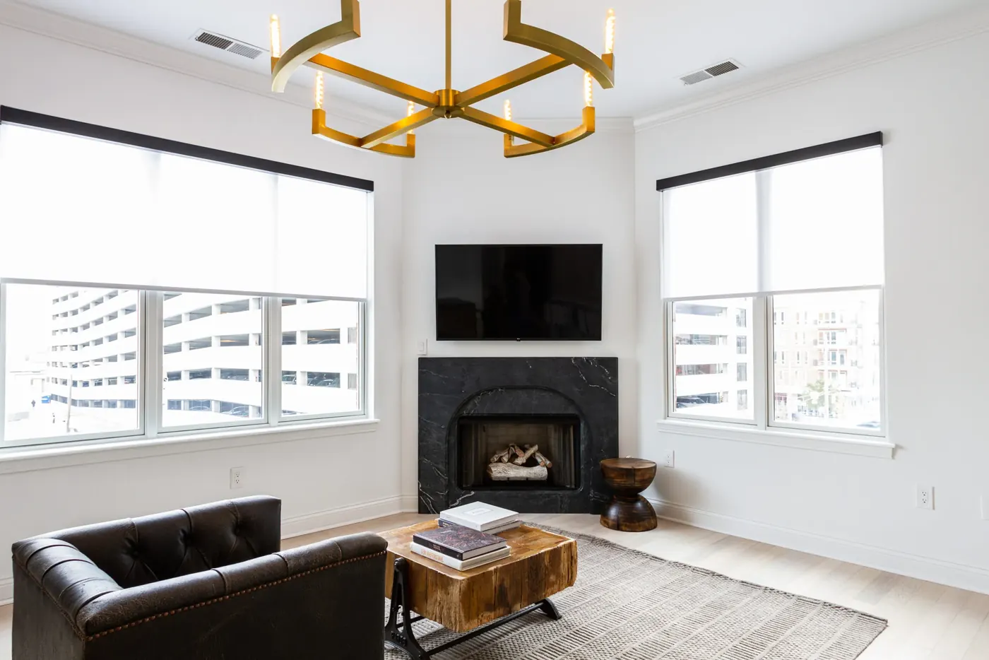 Custom shades measured and installed in Bargersville